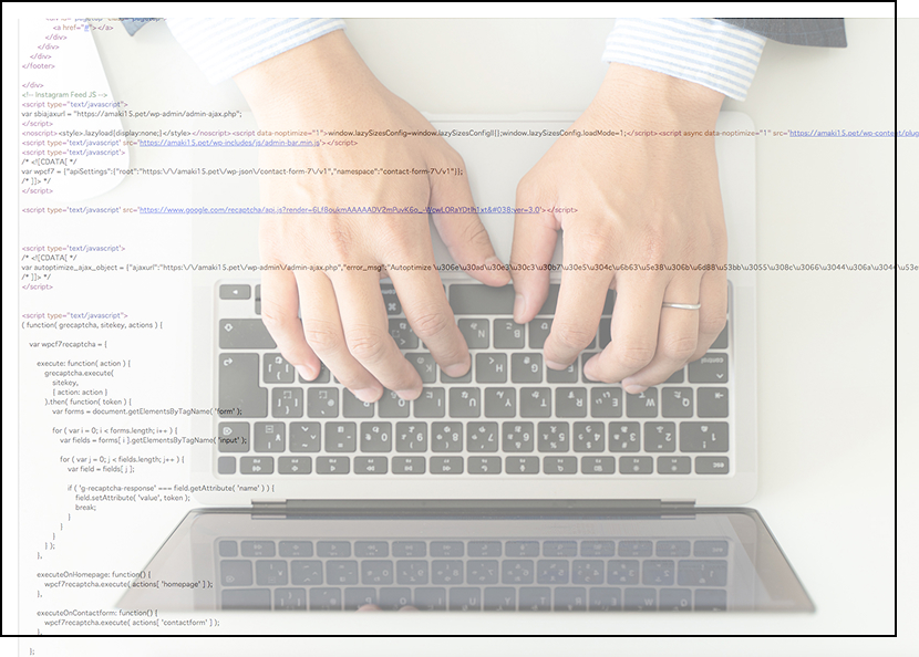 コーディング作業写真